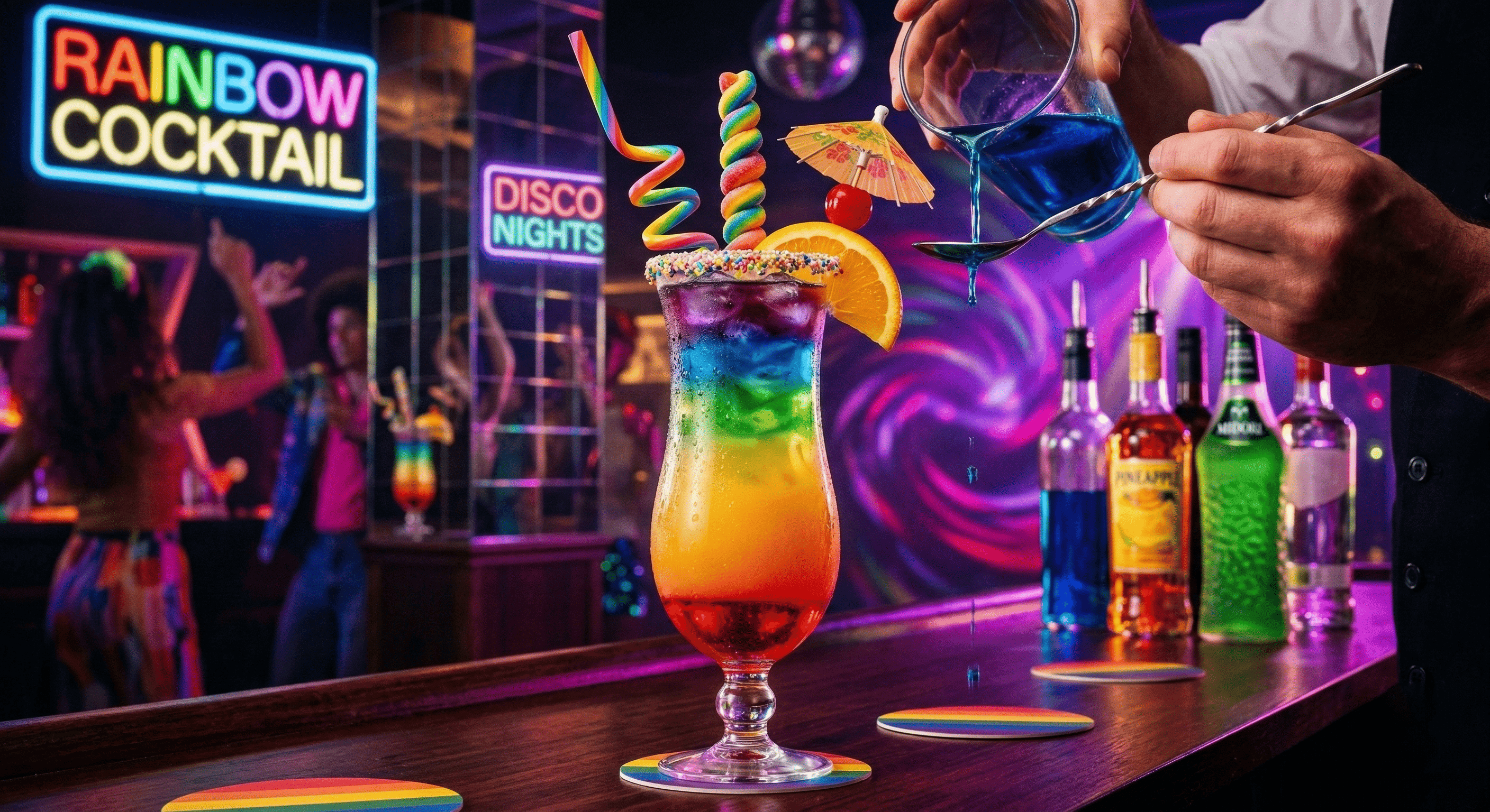 Katmanlı Kokteyl (Rainbow Cocktail)